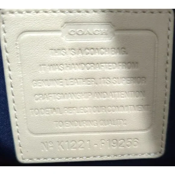 Coach‎ Diaper Bag/Tote Off-white No K1221-F19256 - Picture 4 of 12